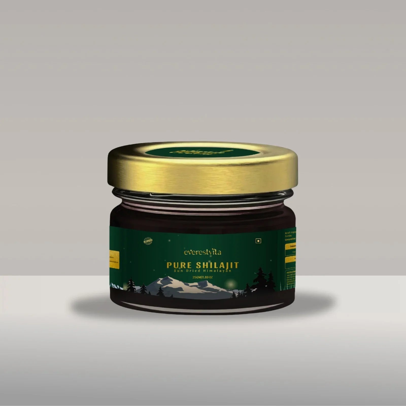 Sun Dried Himalayan Shilajit – 25 Gm