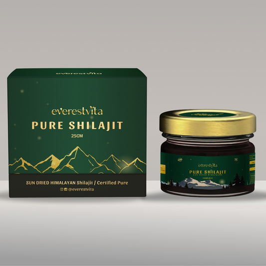 Sun Dried Himalayan Shilajit - 25 Gm