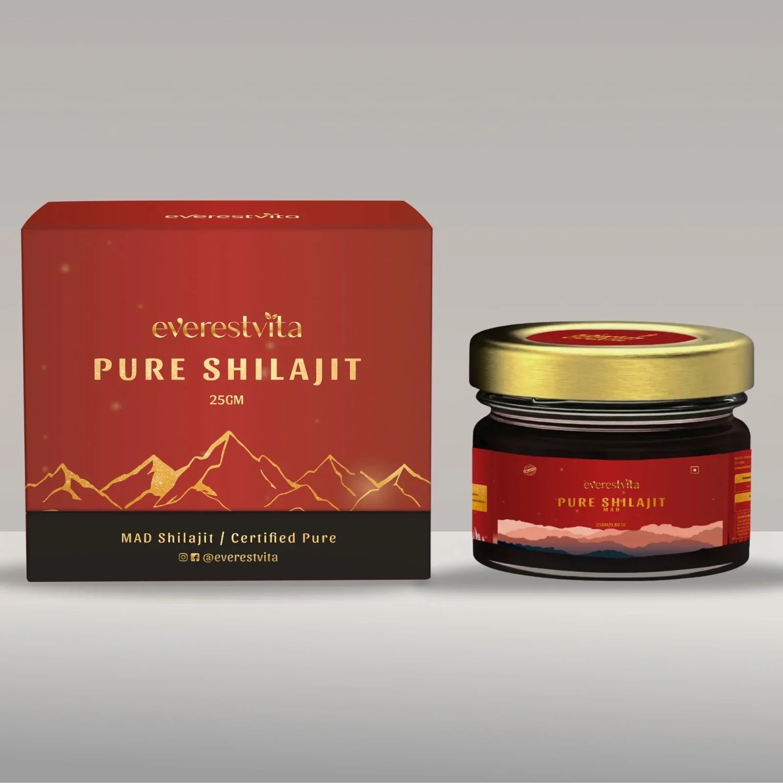 Mad Shilajit - 25 Gm (red )